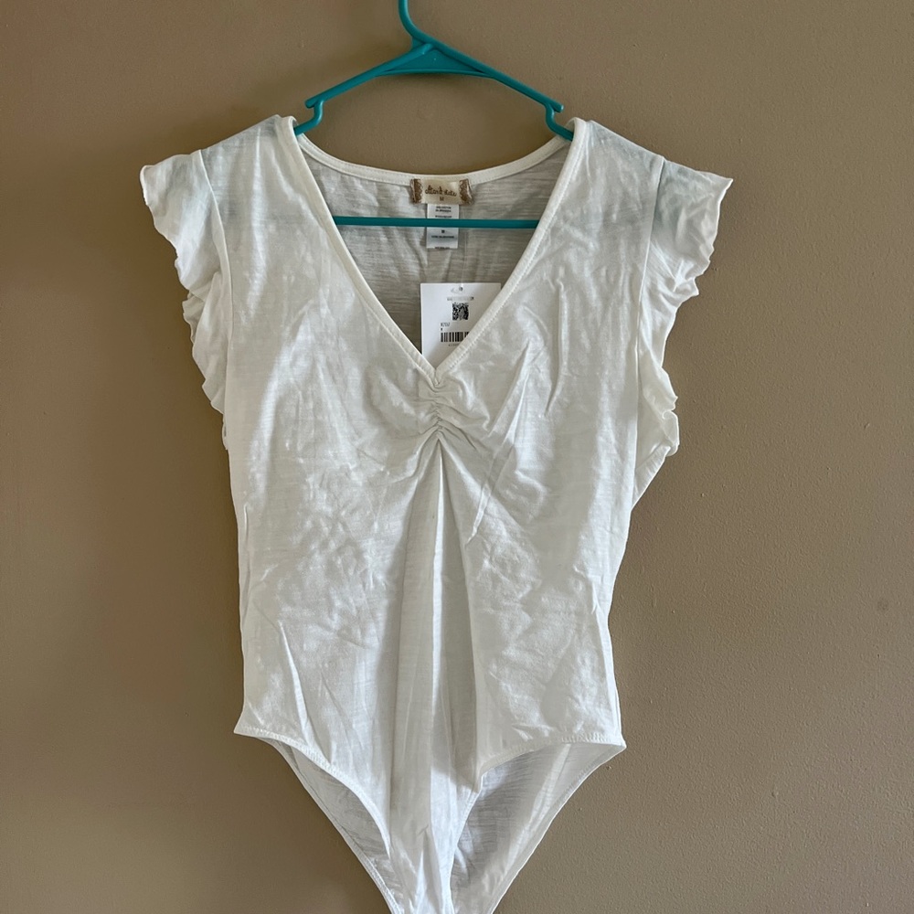 White Altr’d State bodysuit. Size medium.